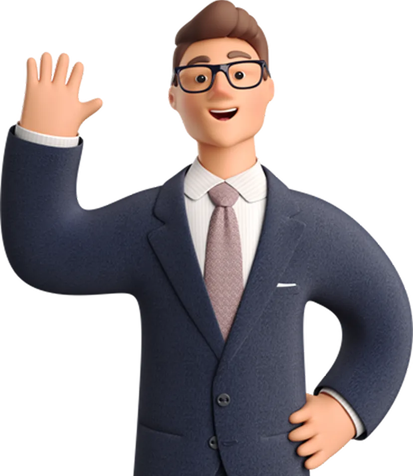 Personnage cartoon ressemblant à Tom Cremer