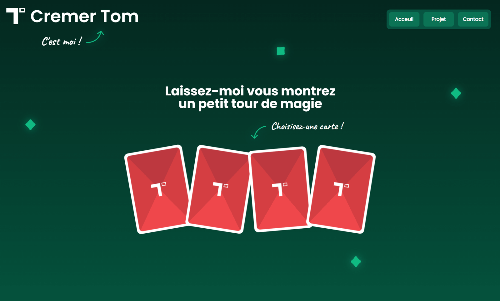 Illustration du projet Portfolio V1